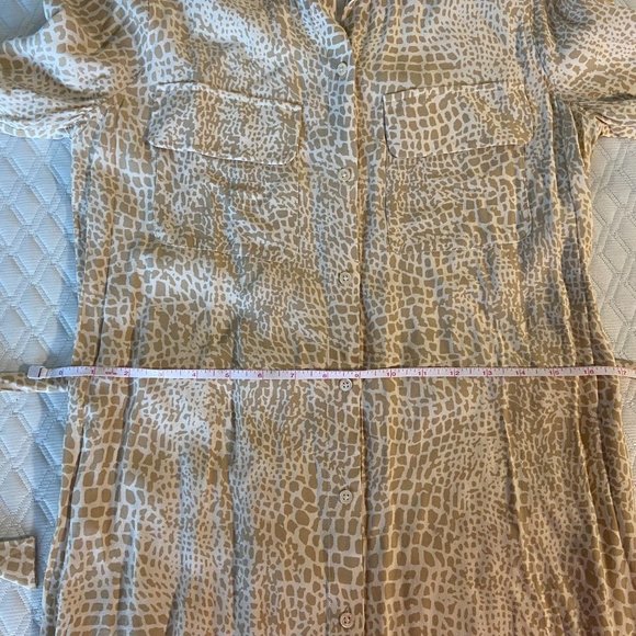 RAILS Alix Reptile Shirt Dress NWT Sz XS - Picture 10 of 16